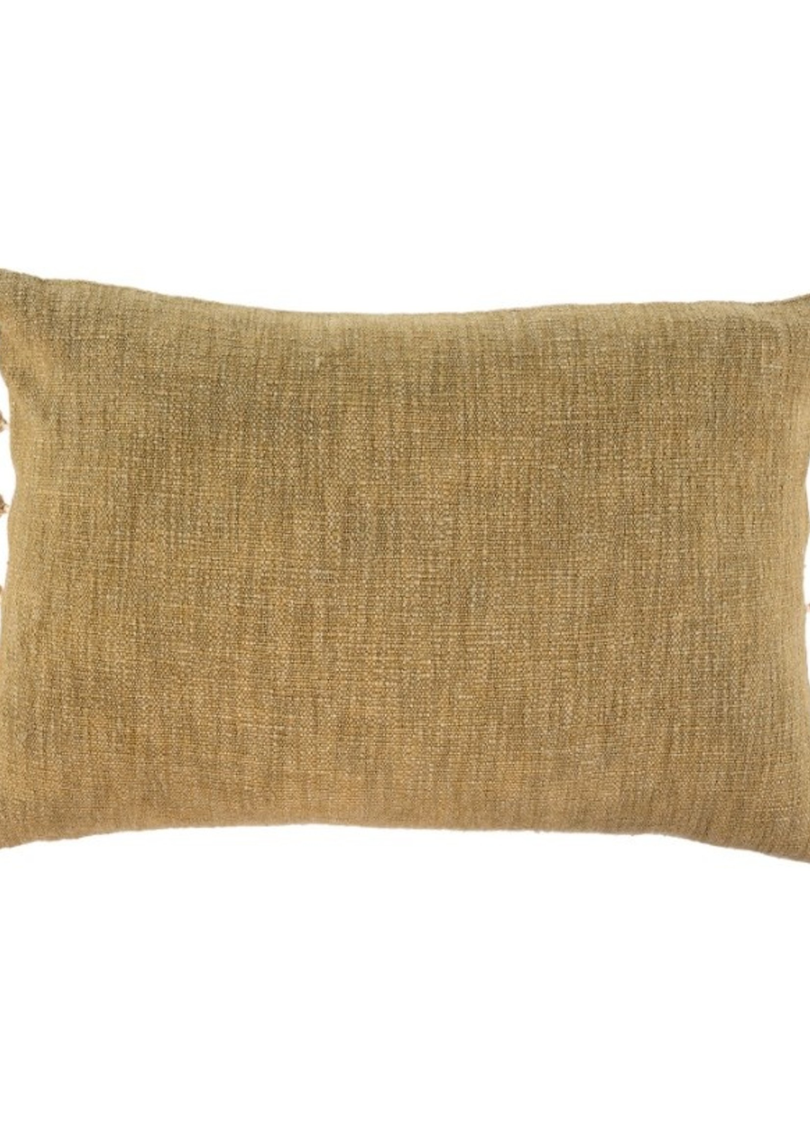 Indaba Bora 16"x24" Tassel Pillow * Sand