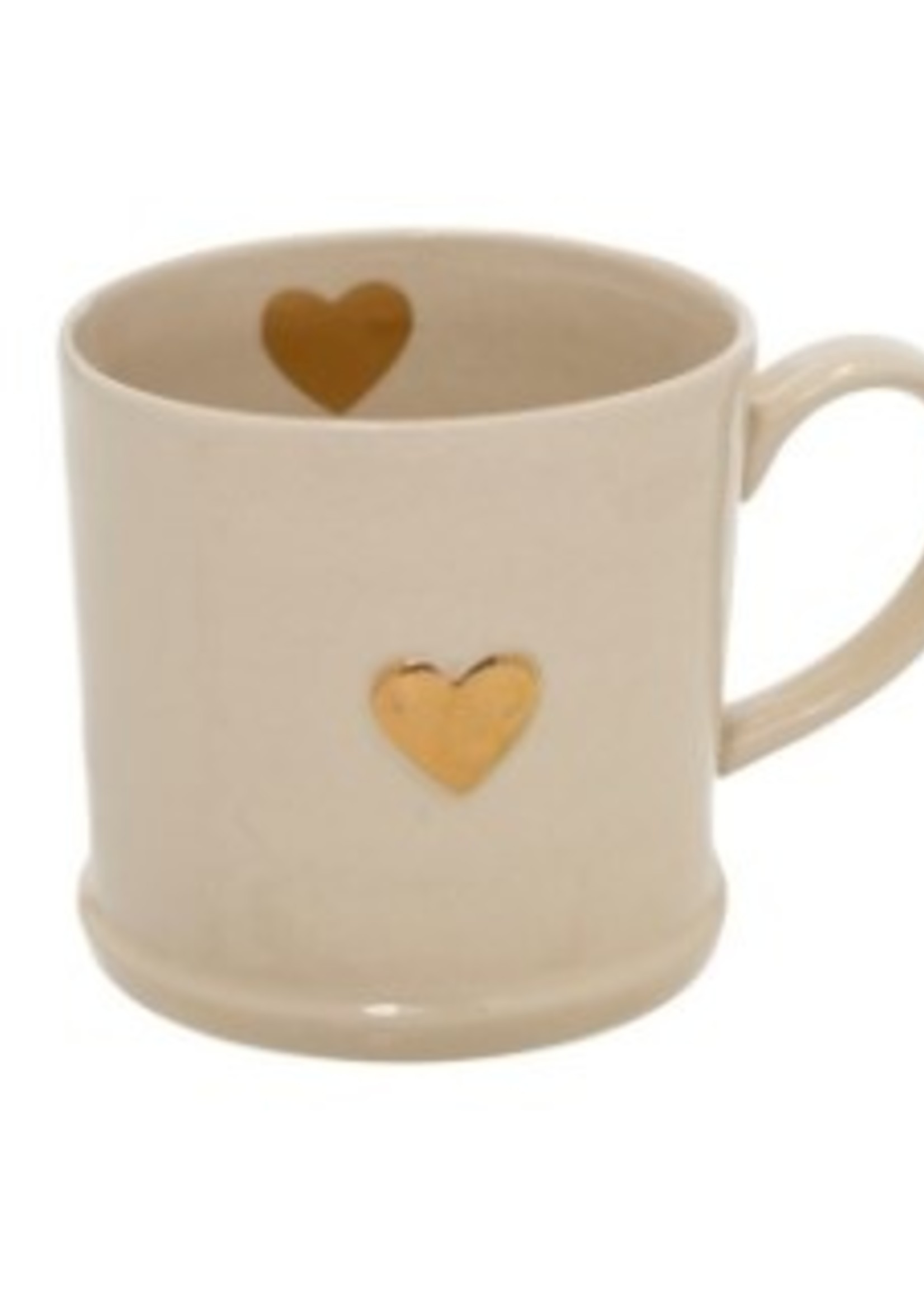 Indaba Sweetheart Mug * Gold