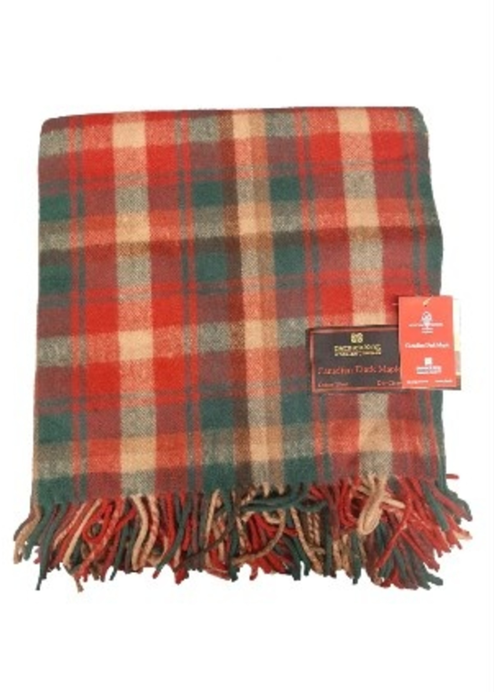 Patrick King Scottish Deluxe Wool Blanket * Dark Maple