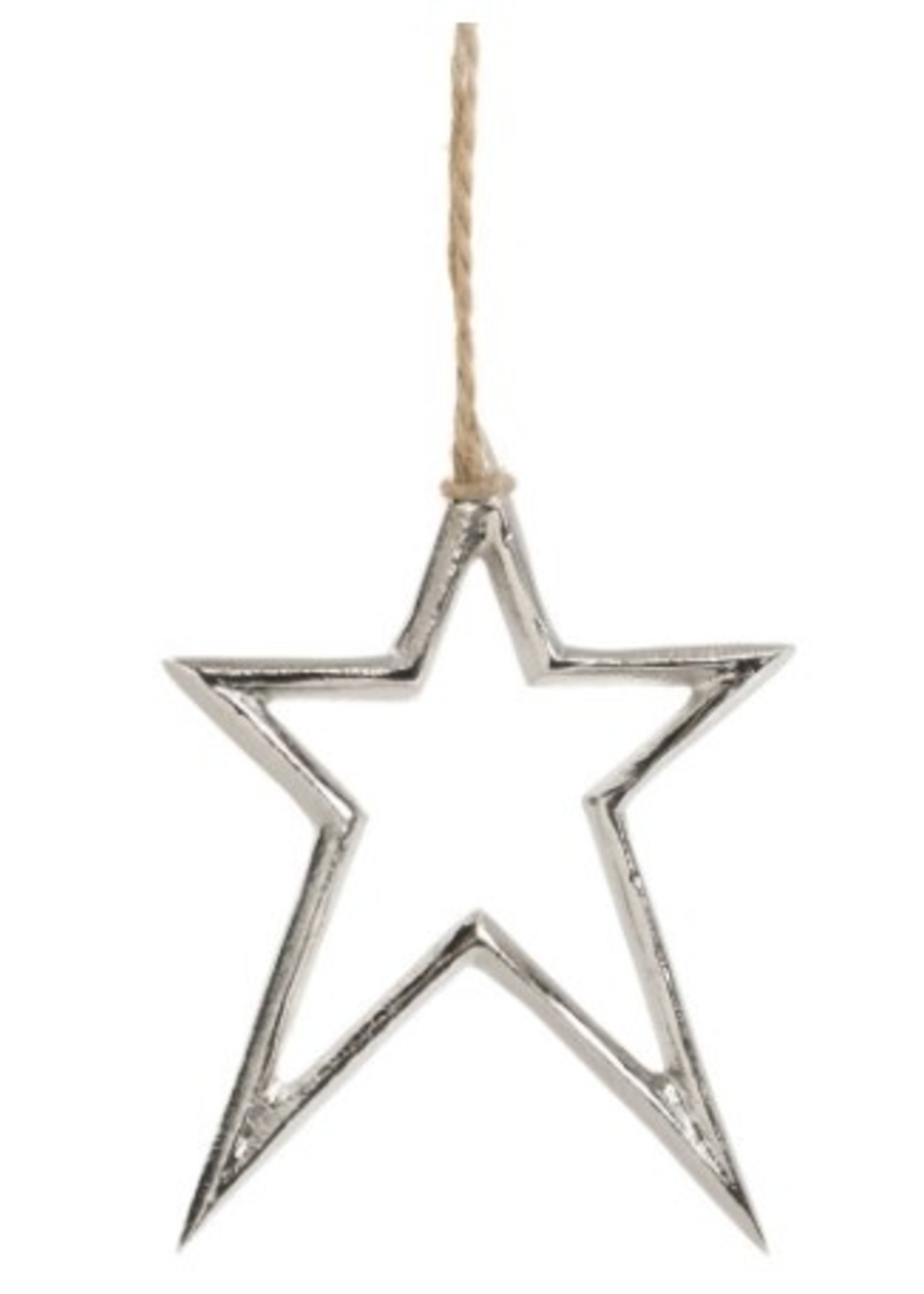 Pine/ADV Christmas Ornament Stars * Silver