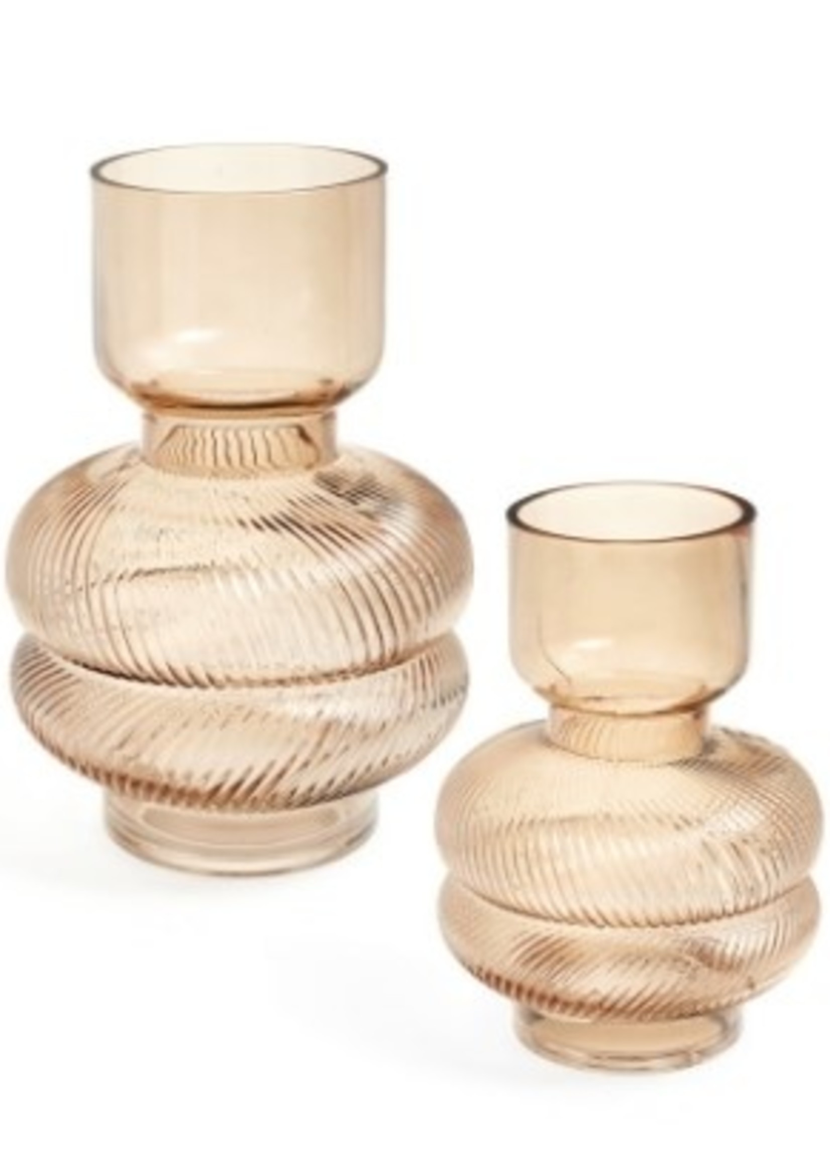 Pine/ADV Twill Glass Vase * Small * Oatmeal * Cash Only