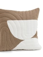 Pine/ADV/Bovi Polegate Toss Cushion * 18"x18" * Taupe & Cream