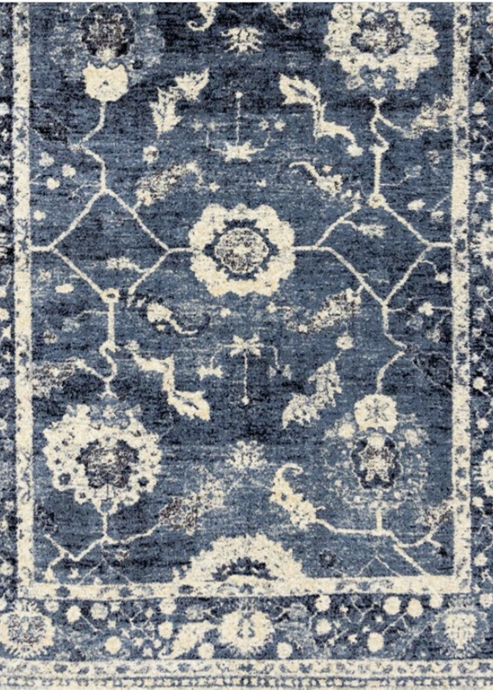 Kalora Sidra Area Carpet * Navy * 5'-1"x7'-7"