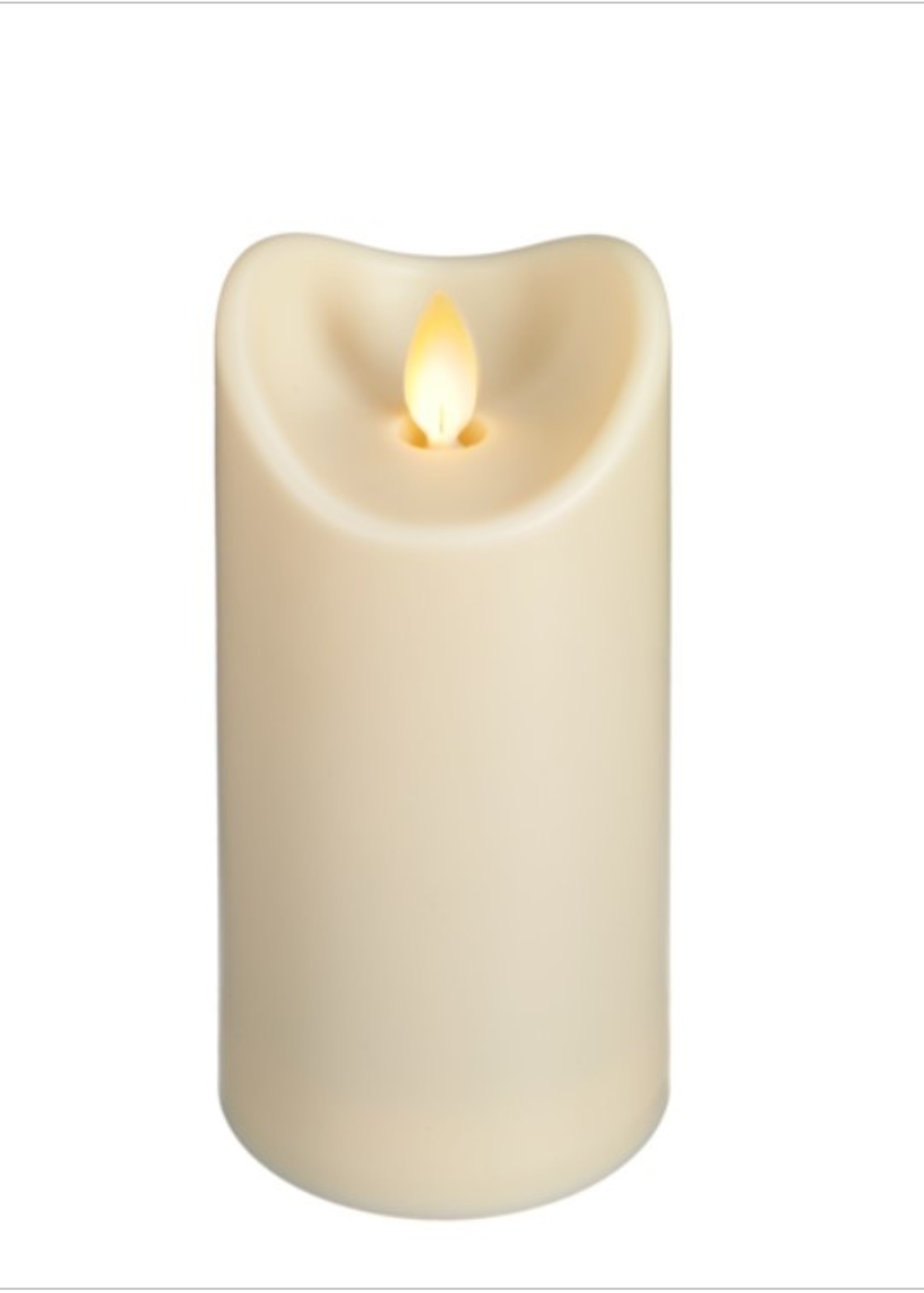 Ganz Flameless Candle * 3"x5" * Ivory