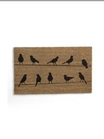 Pine/ADV/Bovi Coir Floor Mat * Flock of Birds * 18" x 30"