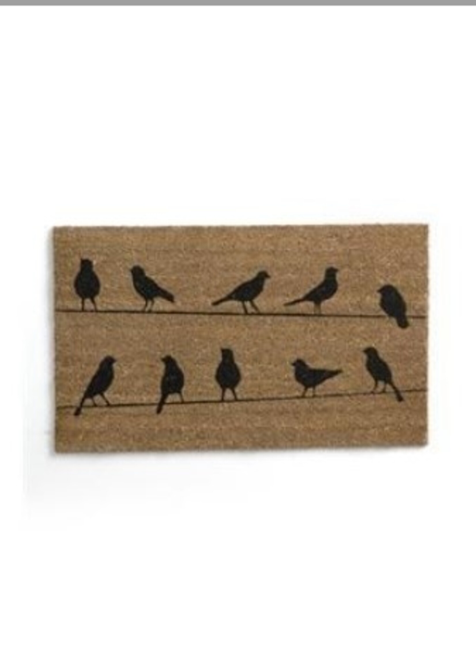 Pine/ADV/Bovi Coir Floor Mat * Flock of Birds * 18" x 30"
