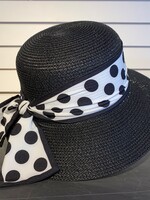 Picabo Mode Audrey Summer Hat * Black