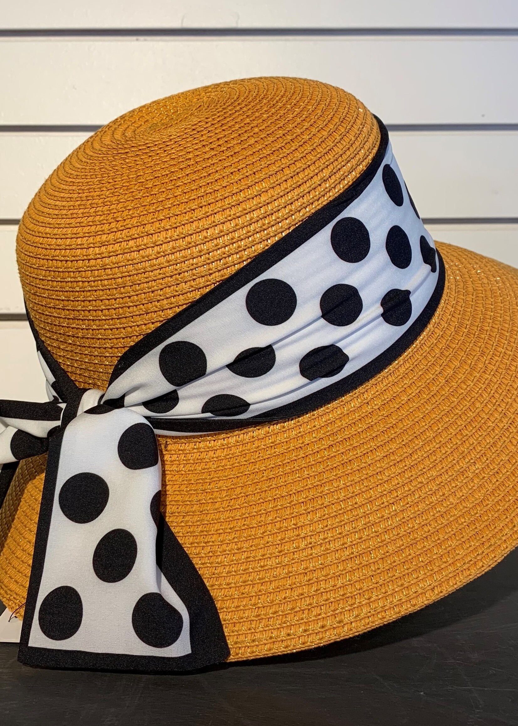 Picabo Mode Audrey Summer Hat * Tangerine