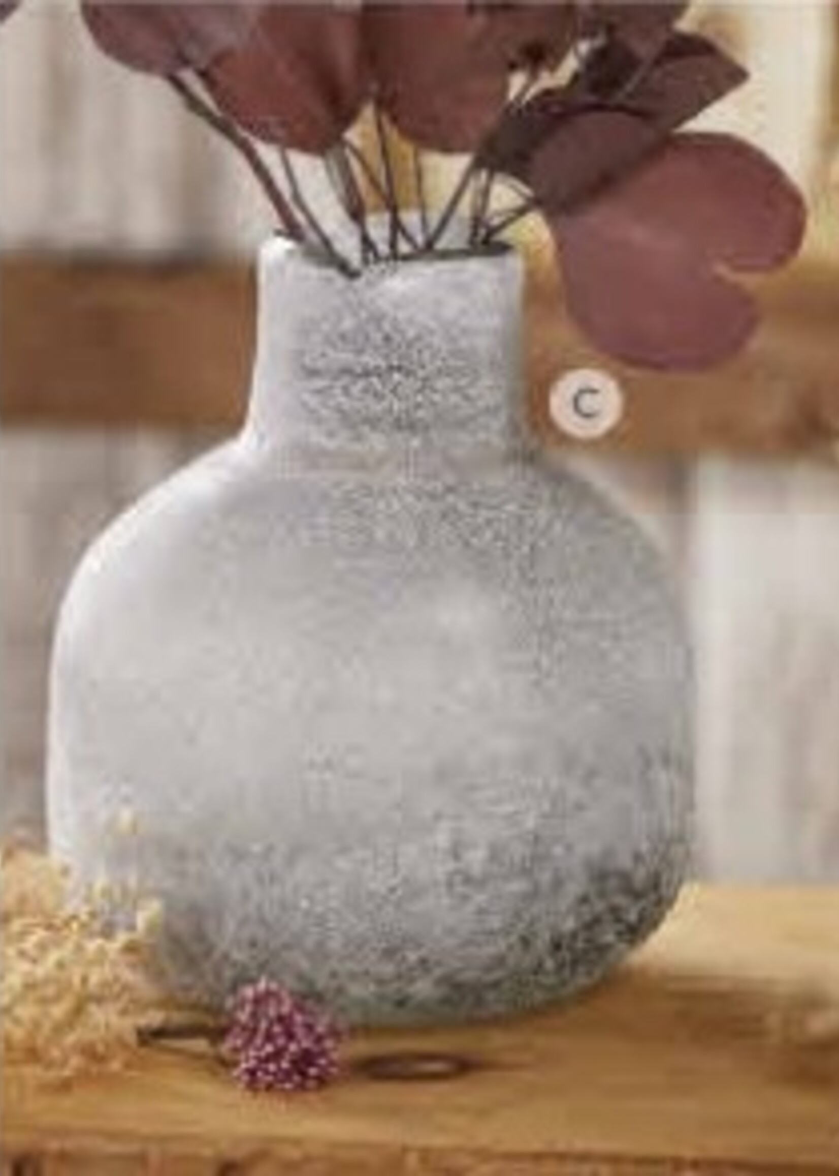 Tag Mist Art Glass Vase
