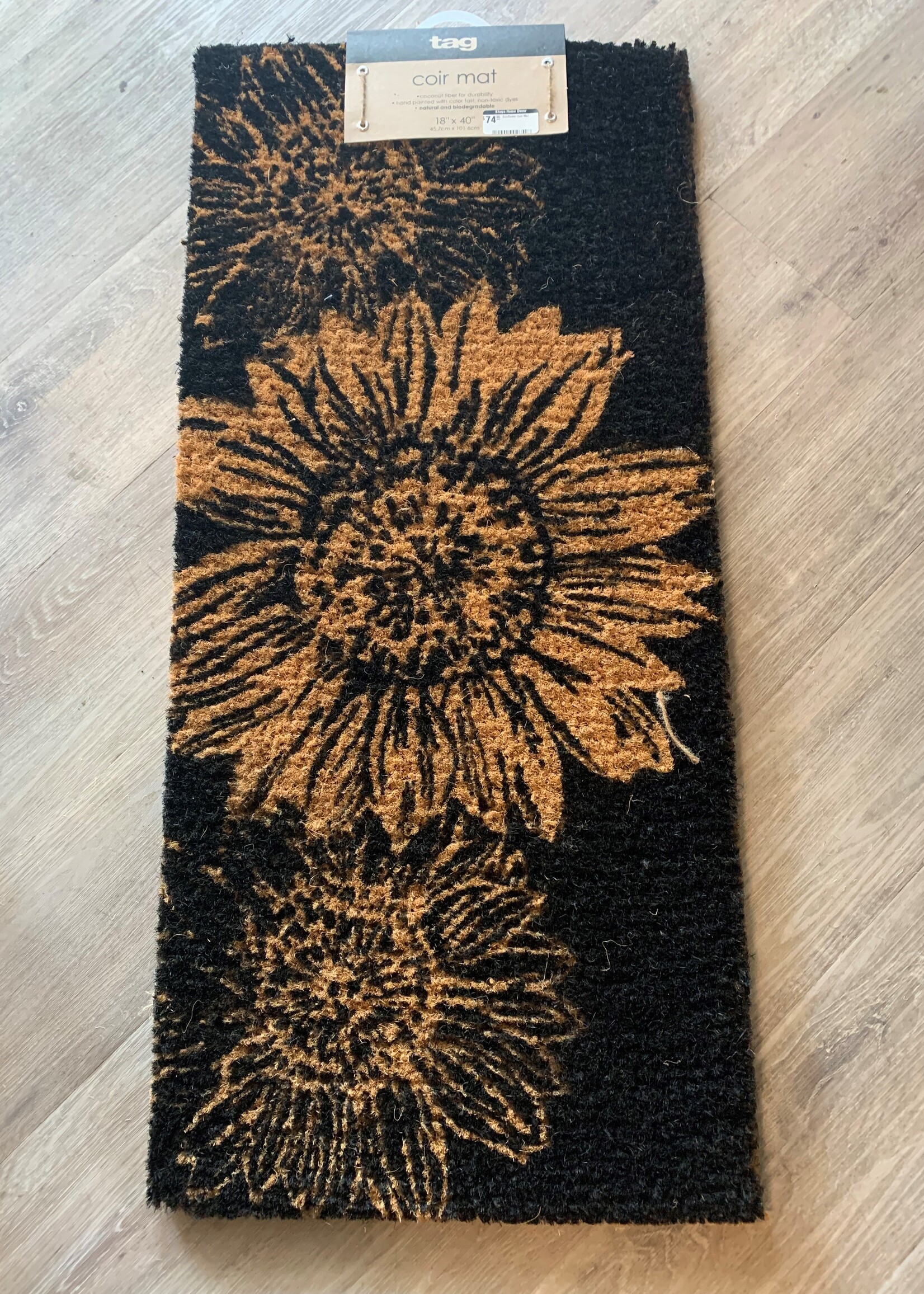 Tag Sunflower Coir Mat