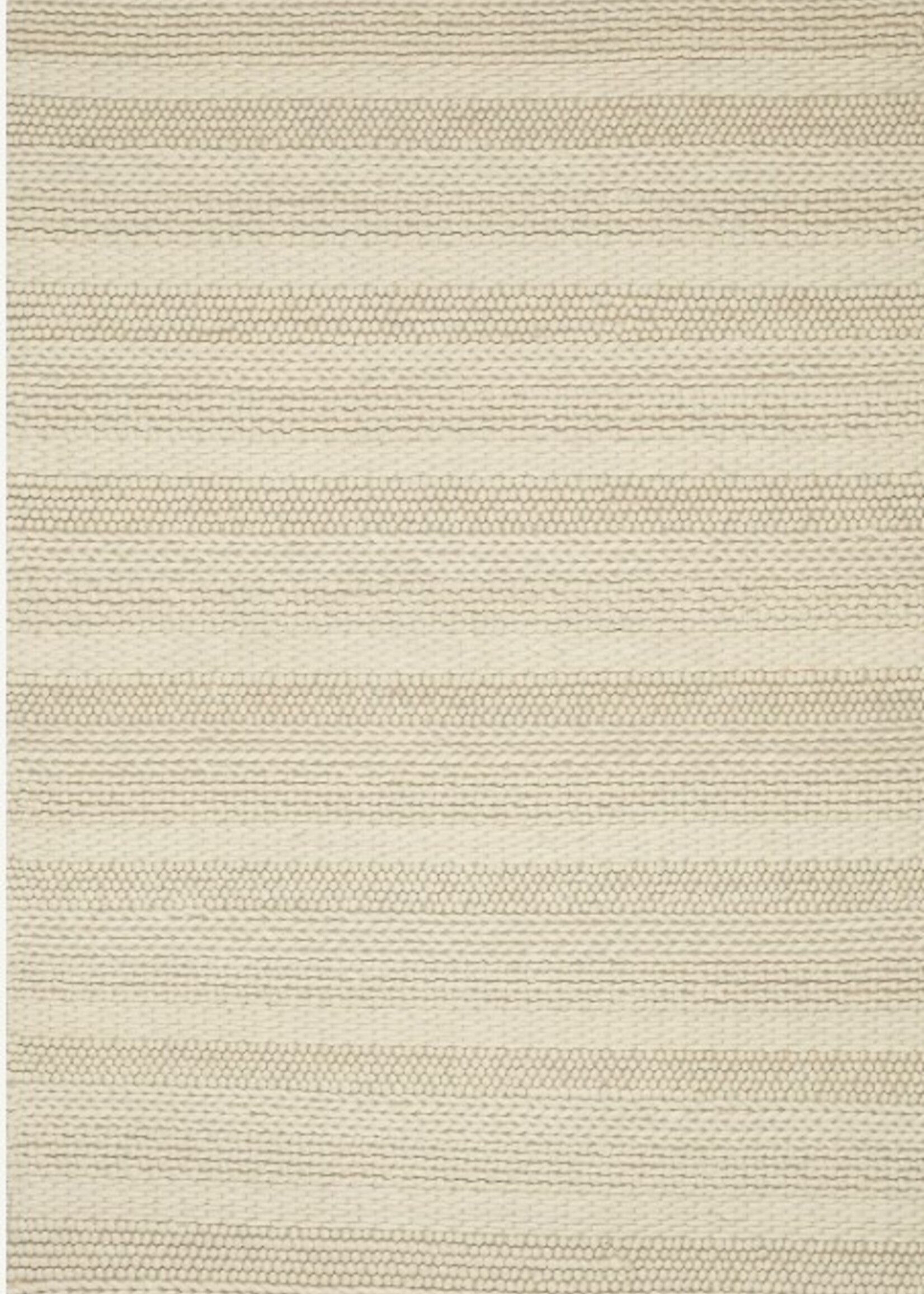 Viana Aspen PL007 * 2' x 3' * Ivory * Wool&Viscose * Handmade