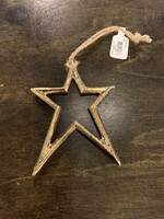 Pine/ADV/Bovi Christmas Star Ornament * Gold