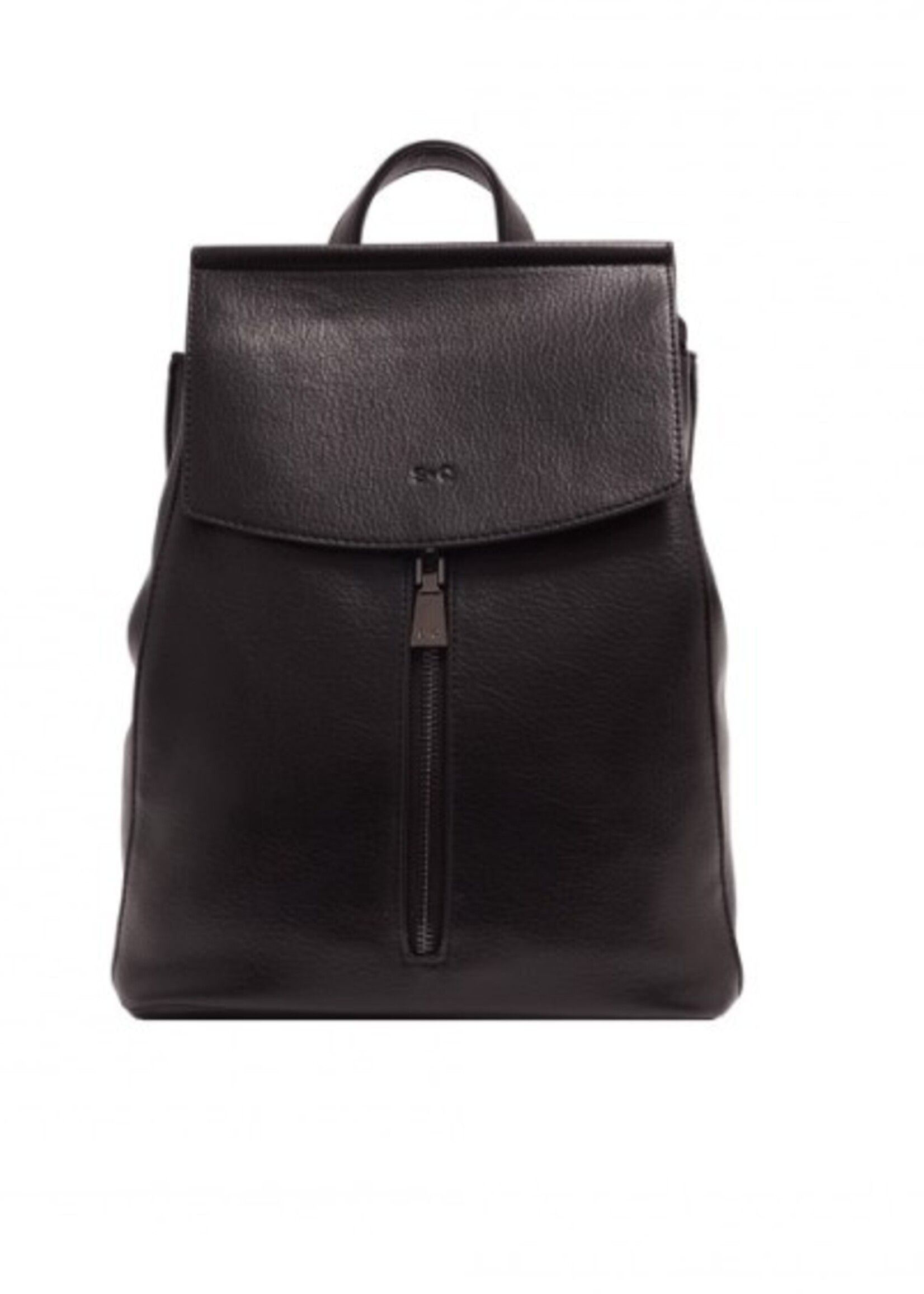 SQ Chloe Convertible Backpack * Black Pebble