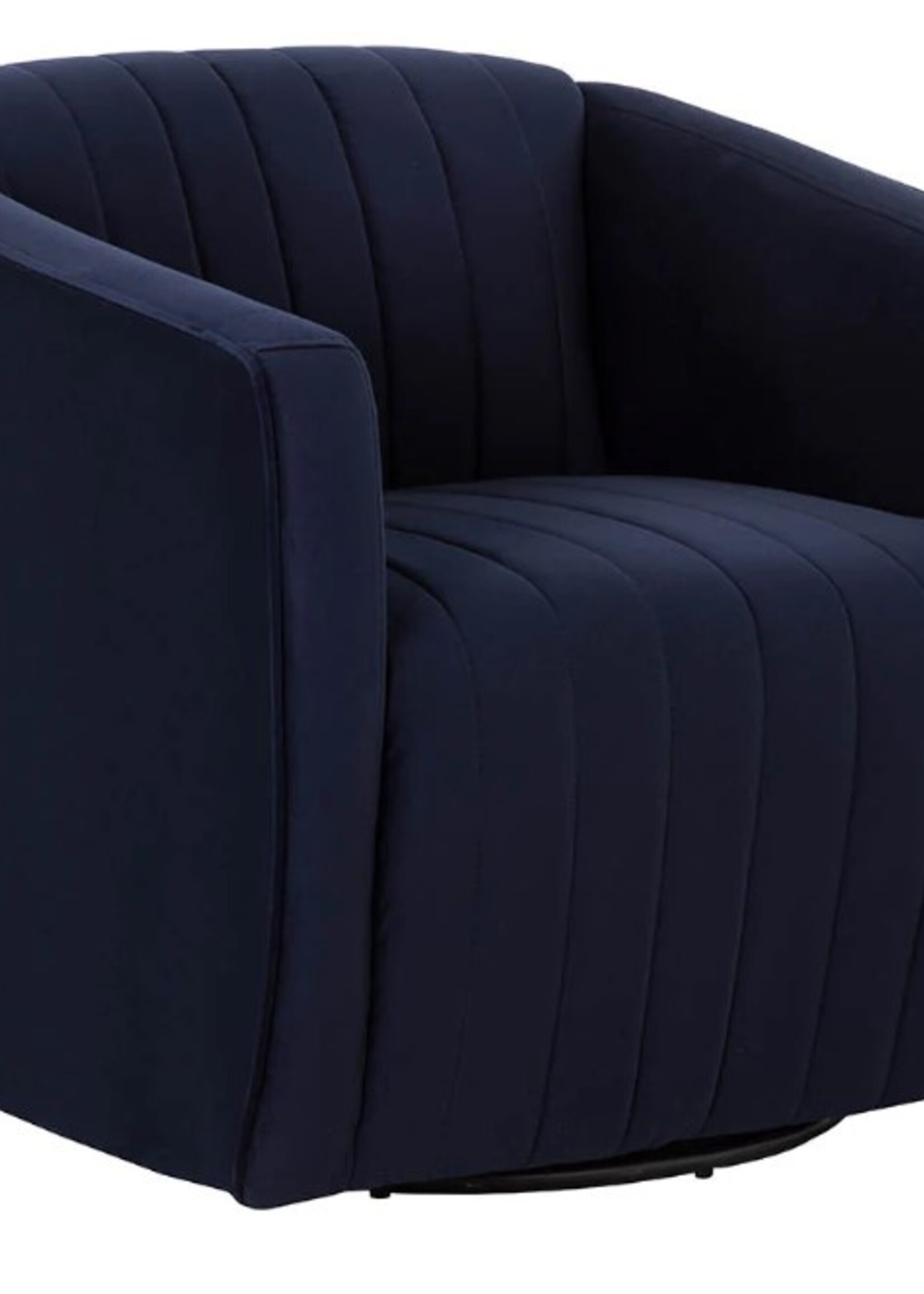 Sunpan Garrison Swivel Chair *Navy * 31"x28"x27" Also available in grey