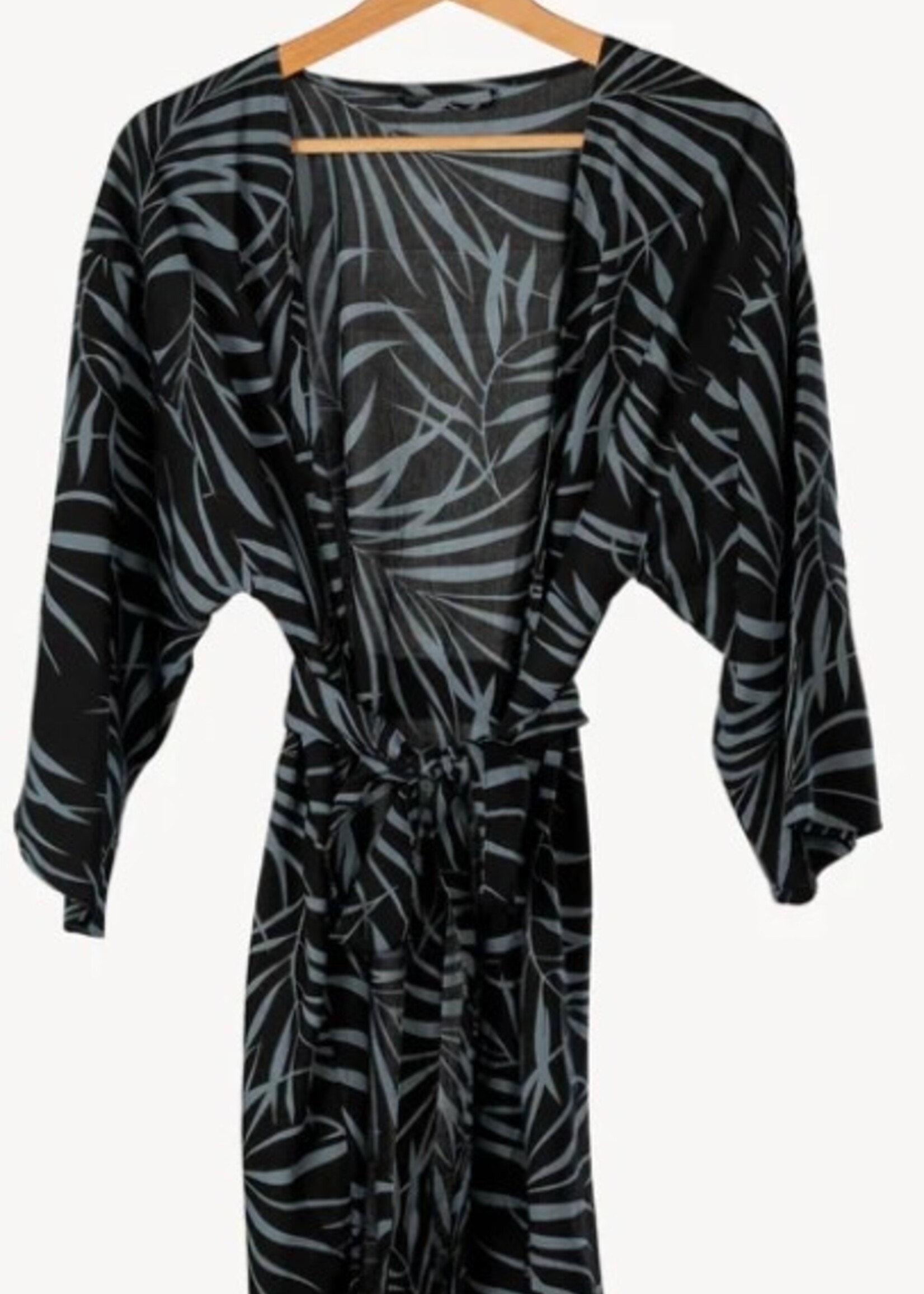 Pokoloko Kimono Coverup * Steel Blue * One Size