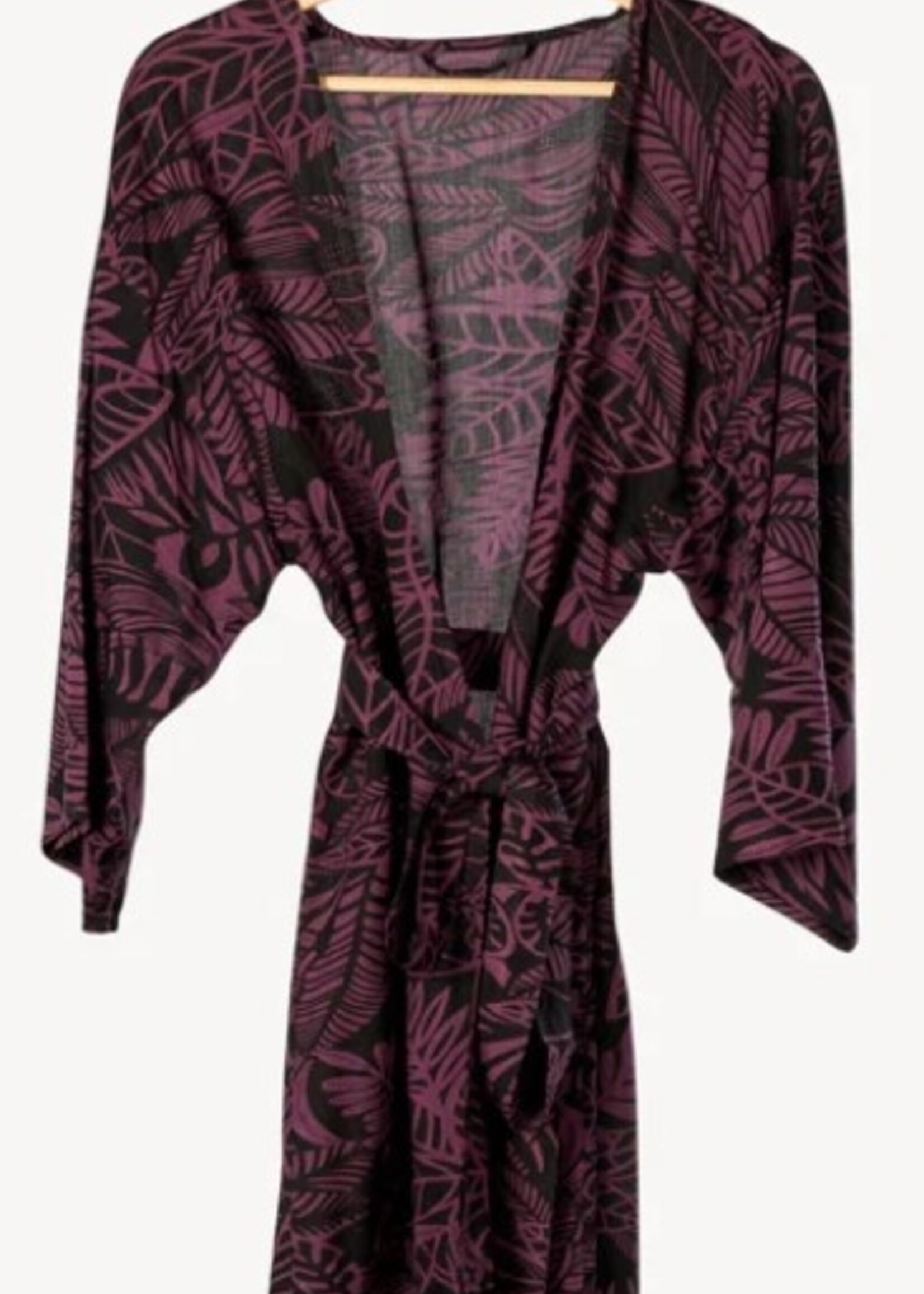 Pokoloko Kimono Coverup * Mulberry * One Size
