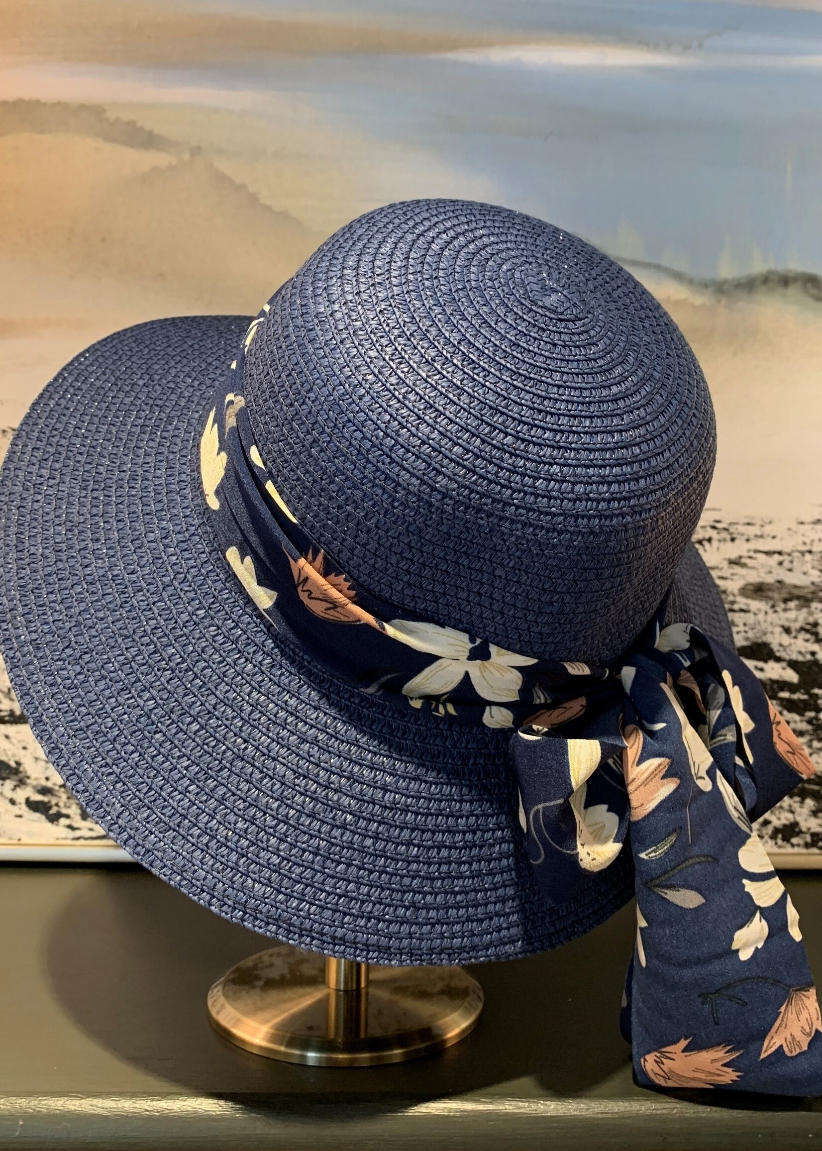 Picabo Mode Ruth Summer Hat * Navy