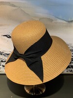 Picabo Mode Eska Summer Hat * Tan & Black