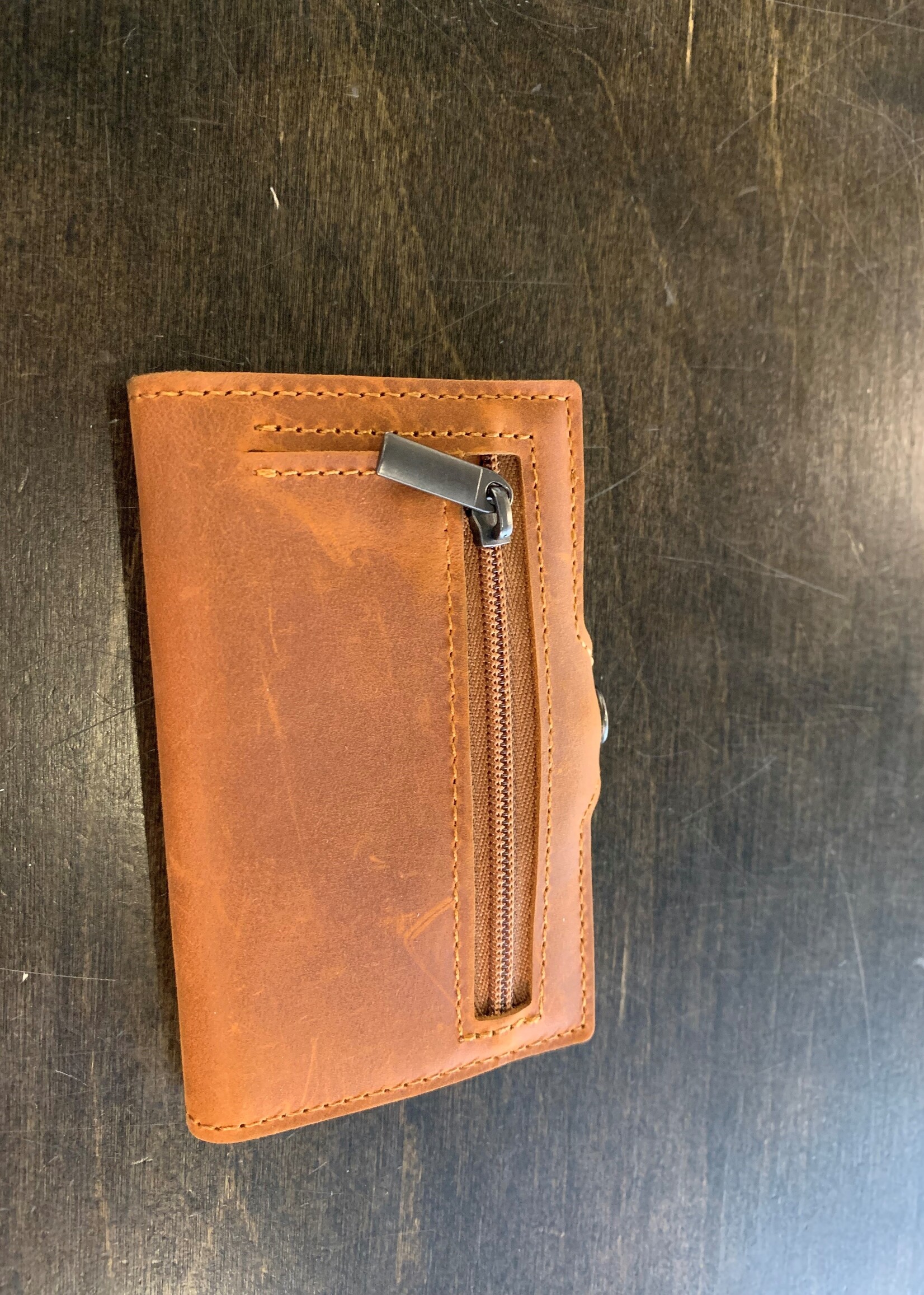 Armoir Men's 2.0 Leather Pop-Out Wallet * Cognac