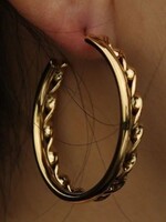 Hackney Nine/Dye Cast Esme Ear Rings * Gold