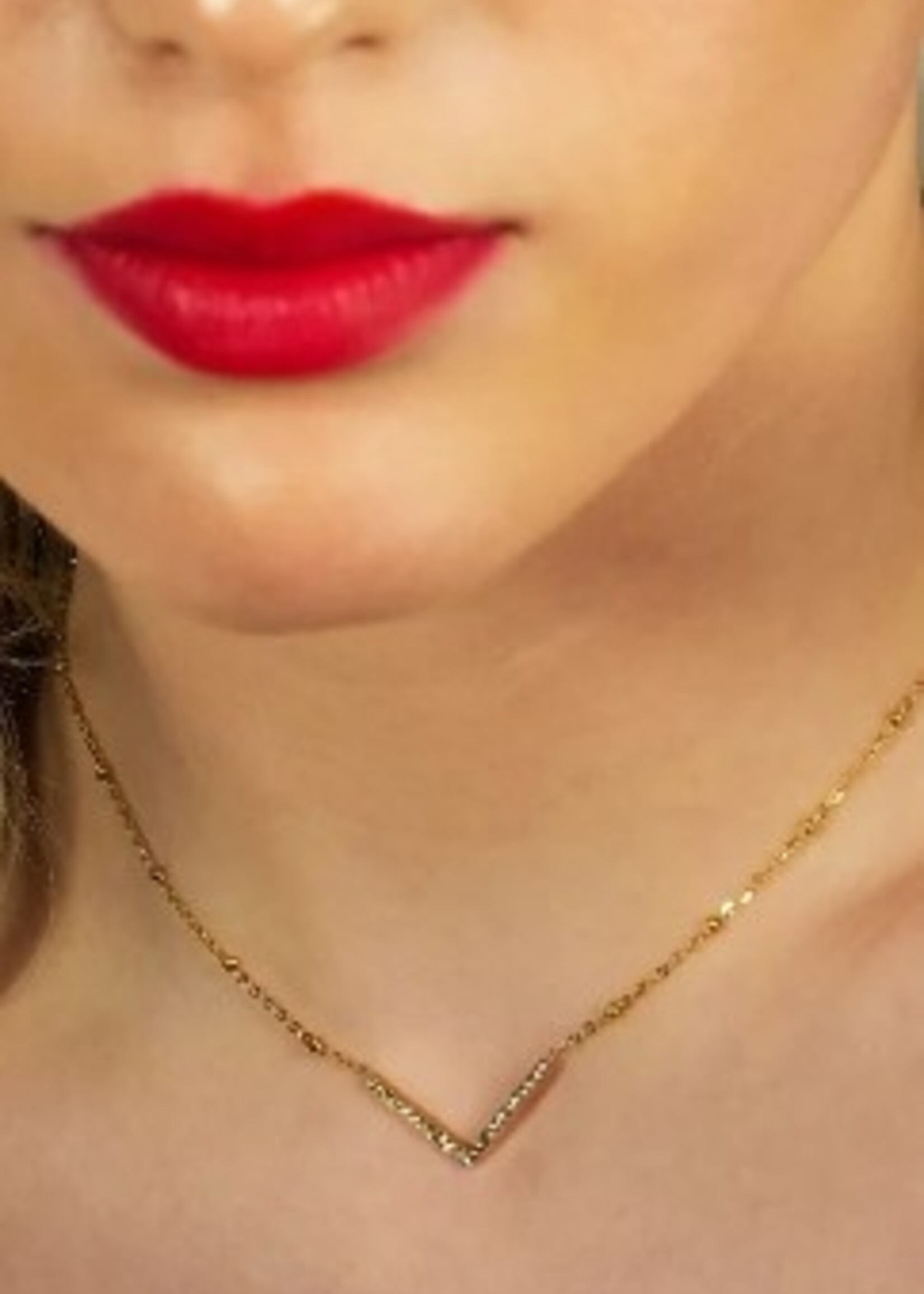 Hackney Nine/Dye Cast Sanita Necklace * Gold