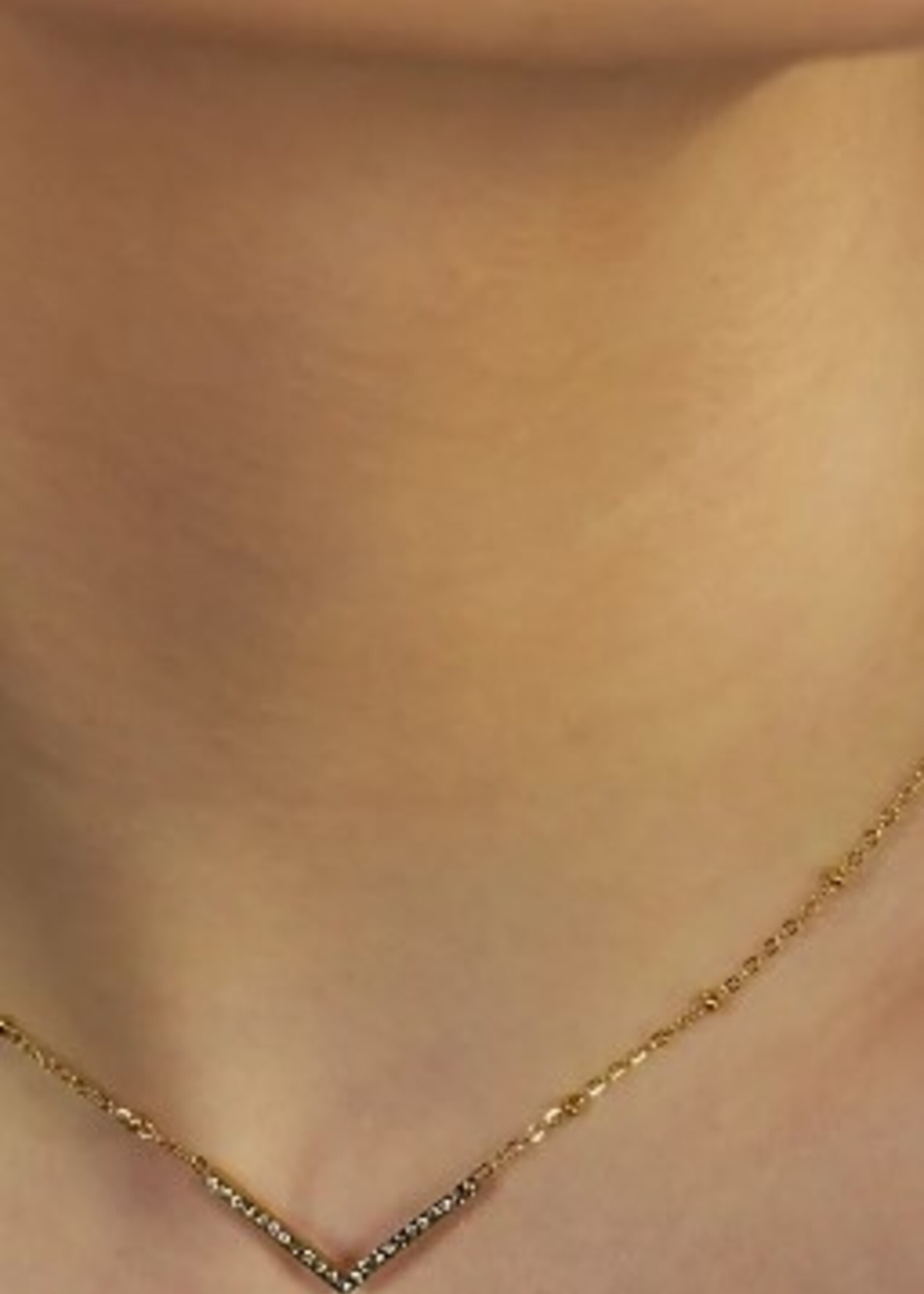 Hackney Nine/Dye Cast Sanita Necklace * Gold