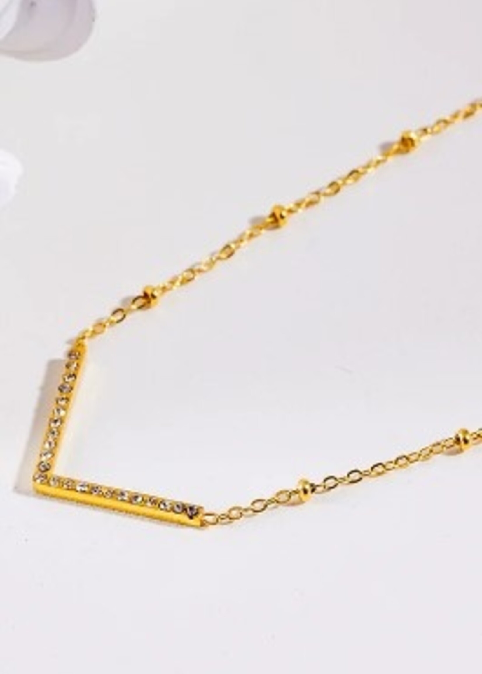 Hackney Nine/Dye Cast Sanita Necklace * Gold