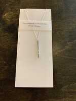 Elements Gallery Quote Necklace: Go Confidently in the Direction of Your Dreams