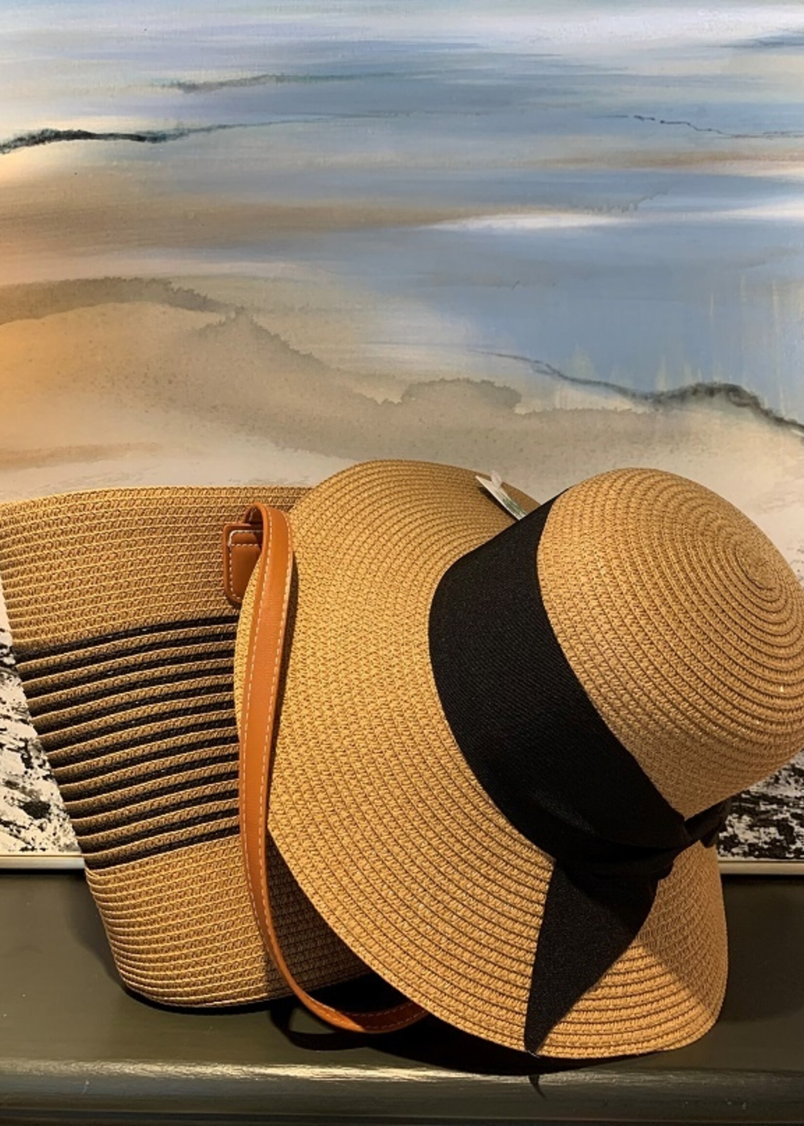 Picabo Mode Eska Summer Bag * Tan & Black