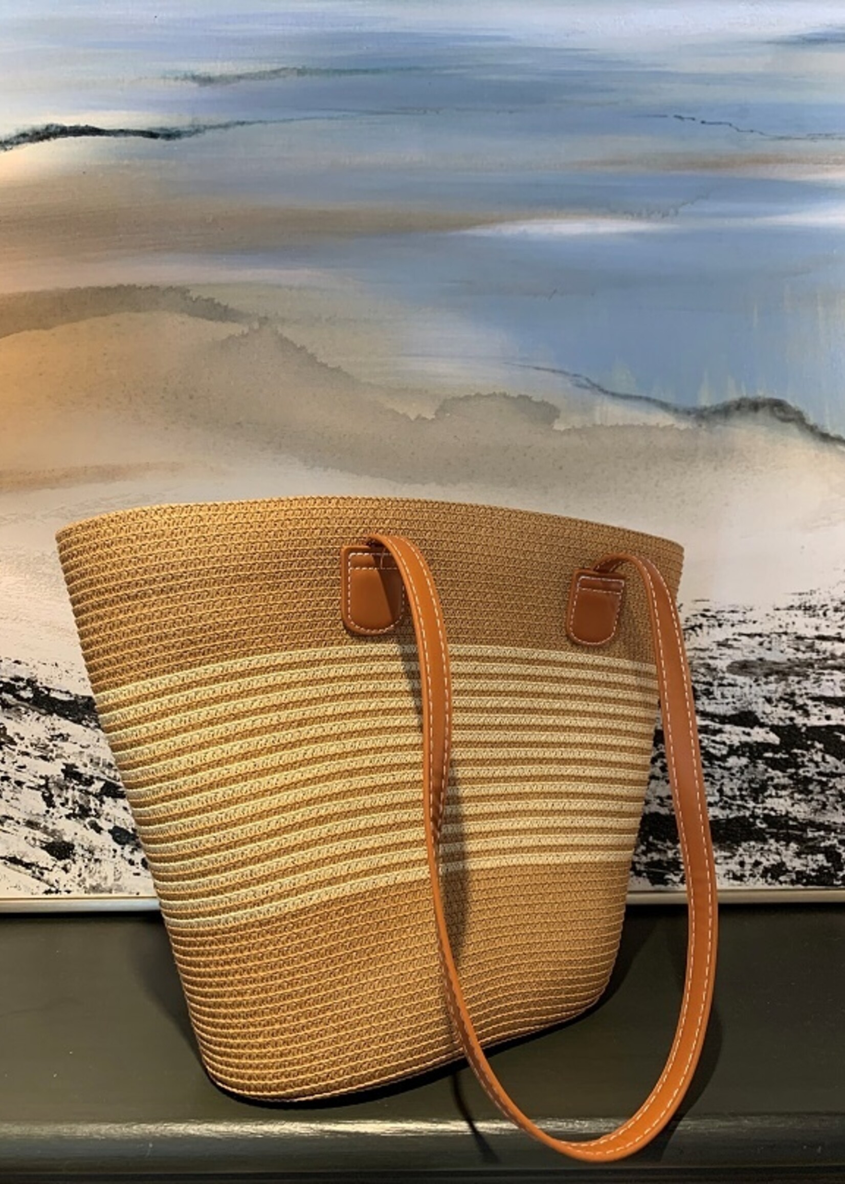 Eska Summer Bag * Tan & Natural