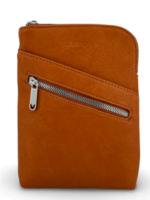 Darling Darling Small Crossbody * 7" x 9" * Orangey Brown