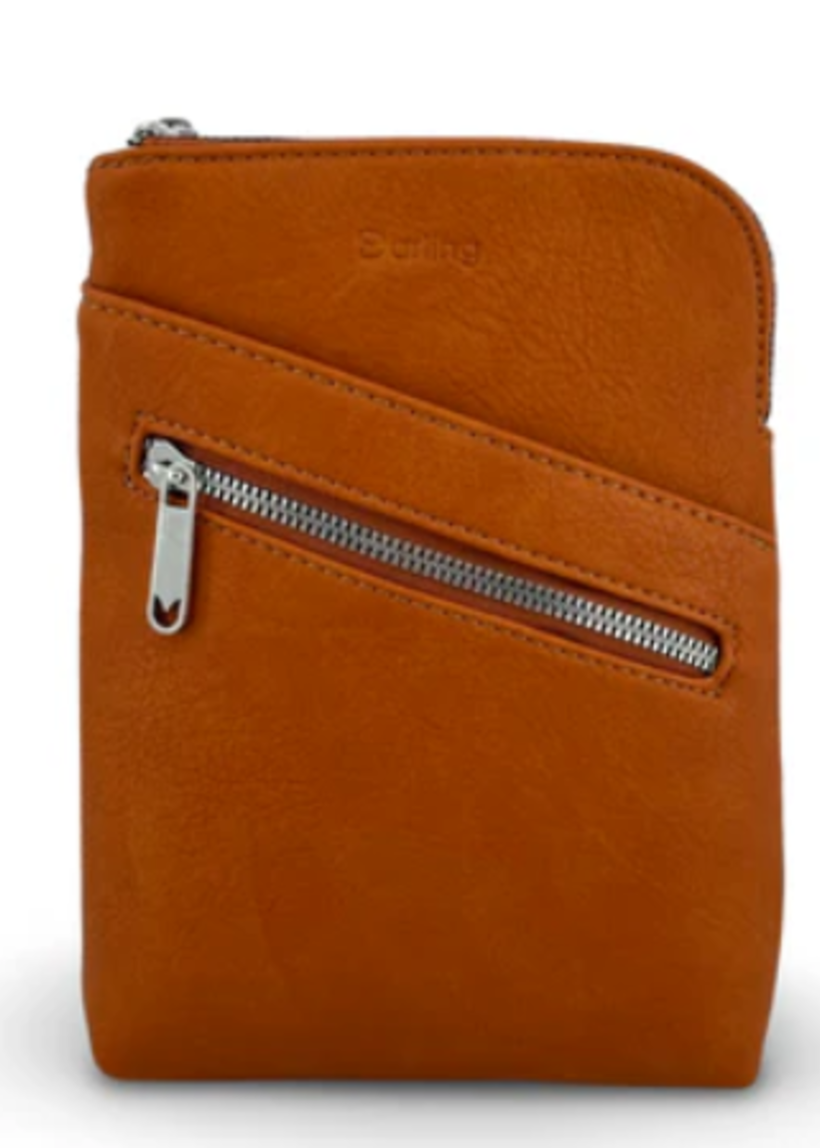Darling Darling Small Crossbody * 7" x 9" * Orangey Brown