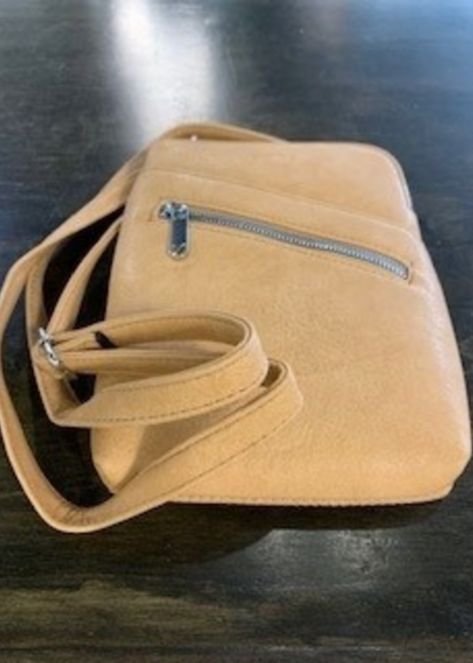 Darling Darling Small Crossbody * 7" x 9" * Tan
