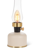 Abbott LED Lantern * Rechargeable * 10.5"H * Ivory