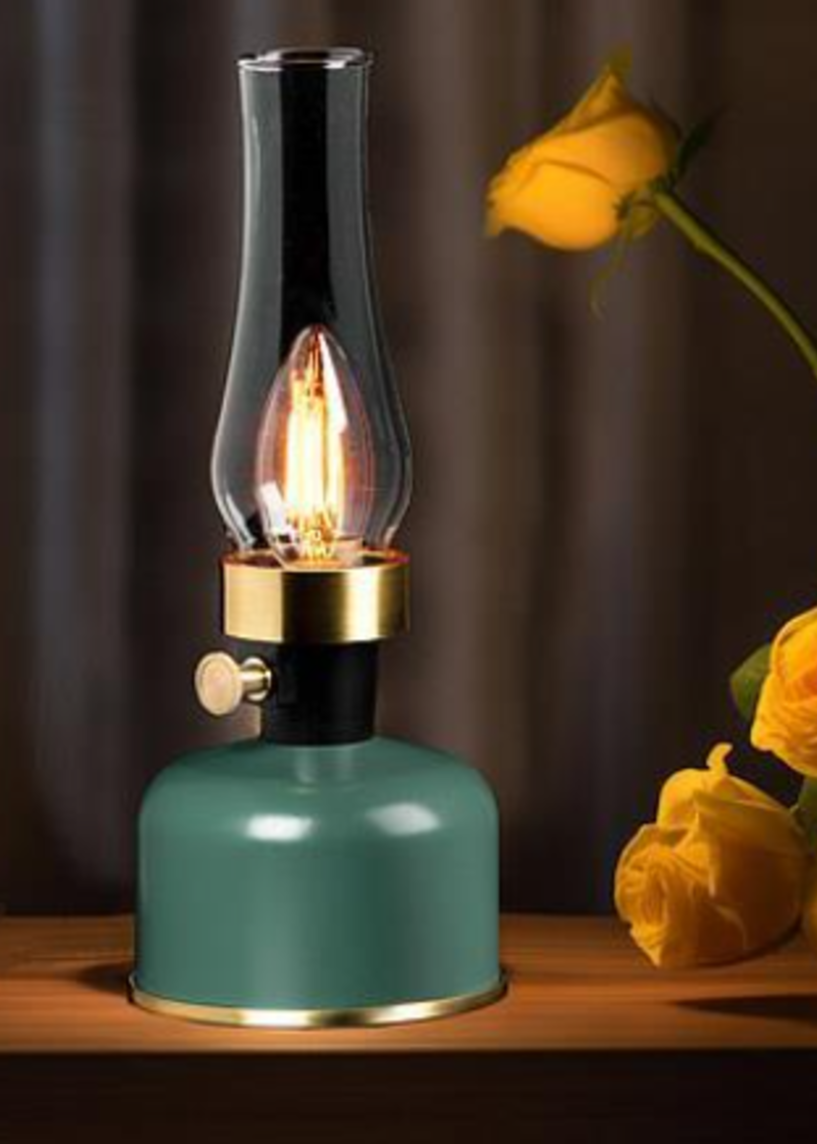 Abbott LED Lantern * Rechargeable * 10.5"h * Black