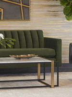 Sunpan Yosi Sofa * Smokescreen * FLOOR MODEL SALE PRICE