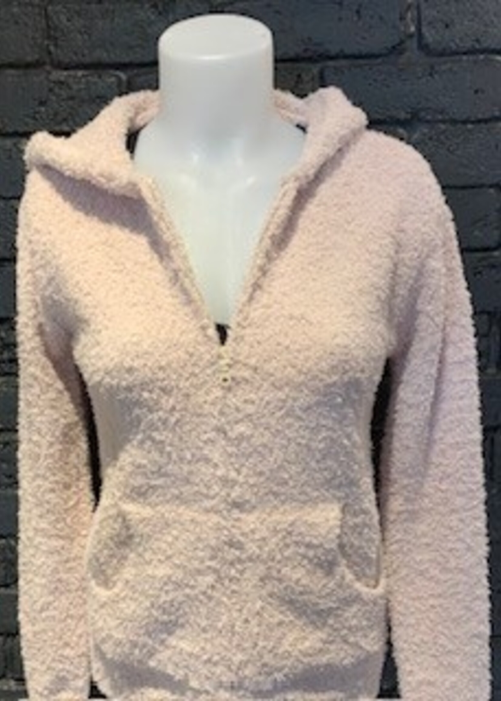 Jovial Cloud Cozy Hoodie * Stone * Medium