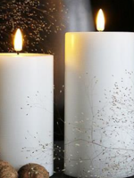 Abbott Flameless Candle * Luxlite * 3'x6" * White