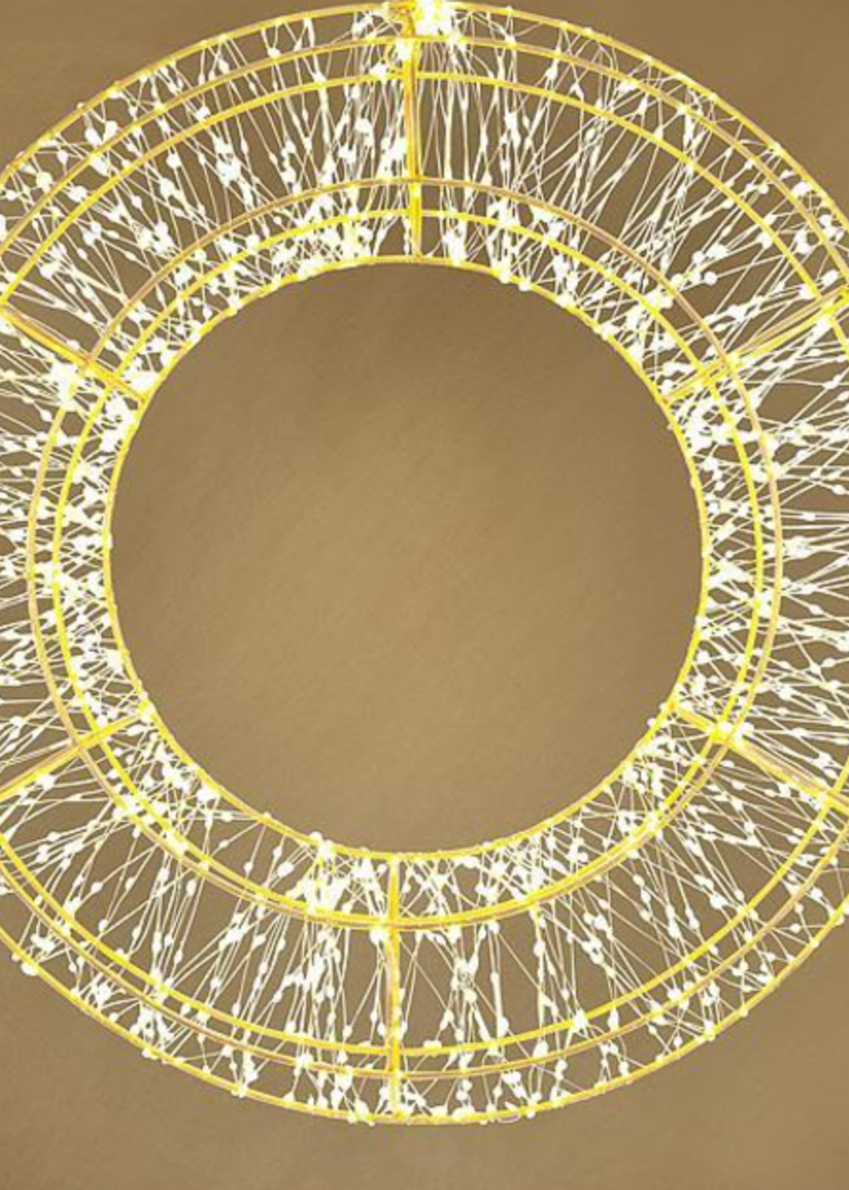 Abbott LED Wreath * Medium * 23" D