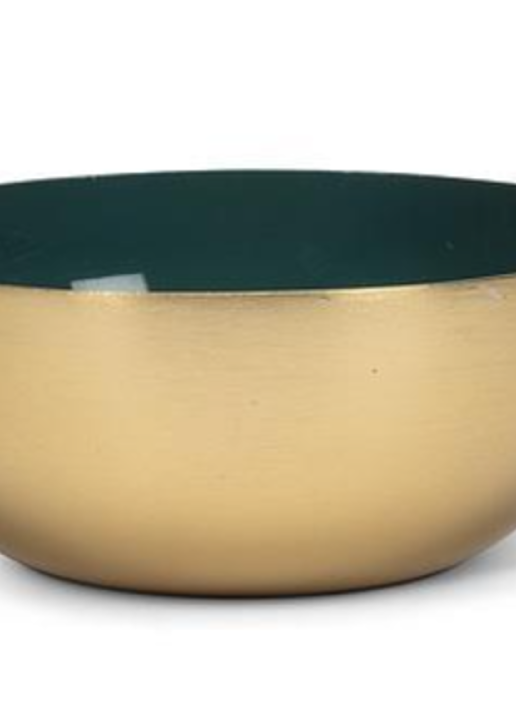 Abbott Mini Enamel Dipping Bowls * Gold & Teal