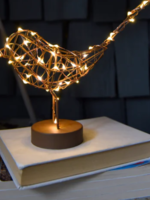 Lumina of London LED Table Robin * Copper