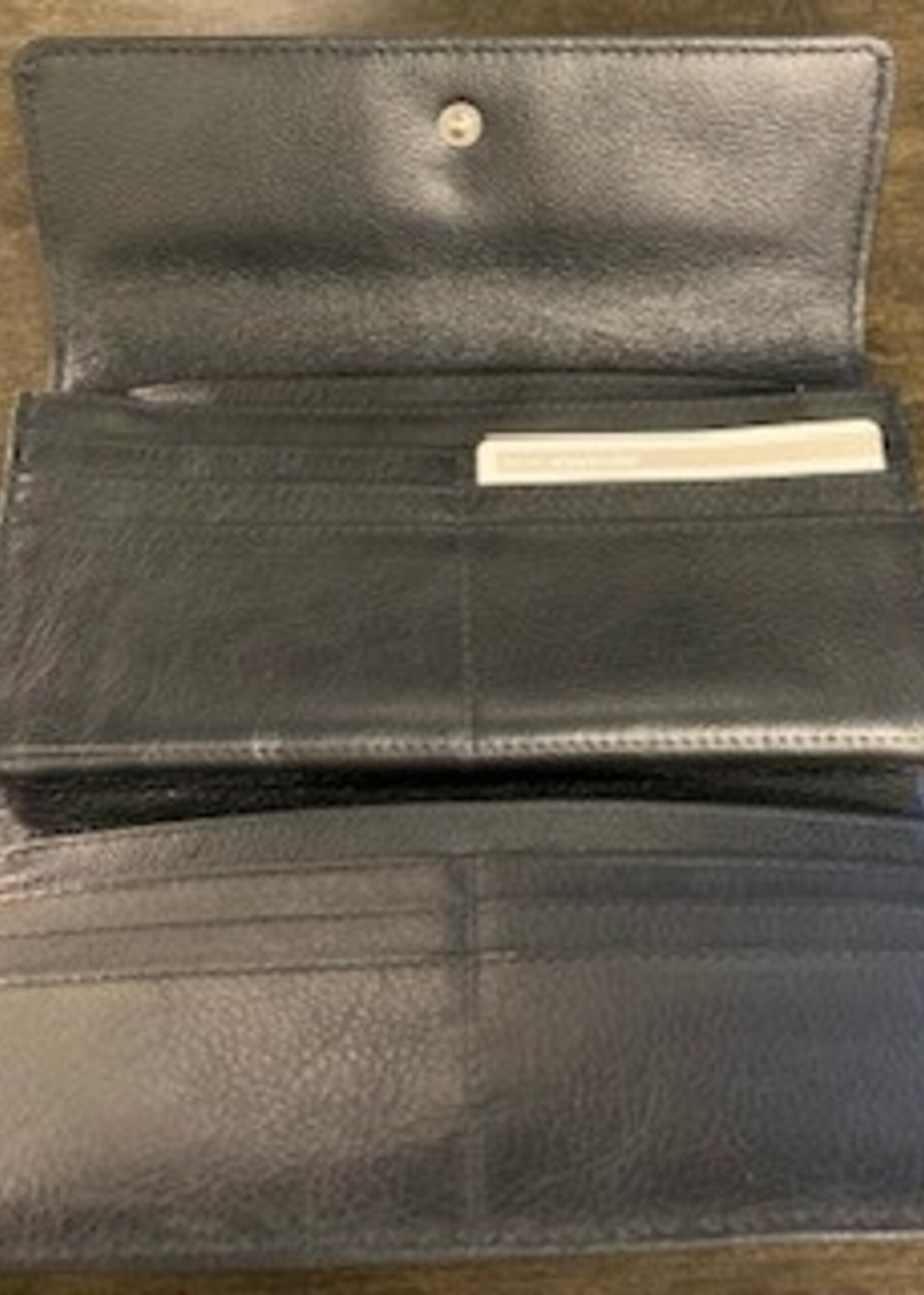 Derek Alexander Derek Alexander Large Tri-Fold Clutch * Black