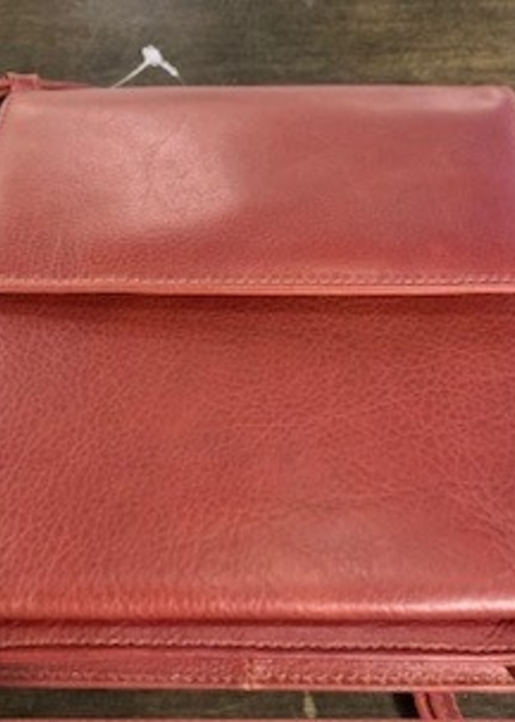 Derek Alexander Derek Alexander Unisex Wallet & Shoulder Bag * Whiskey