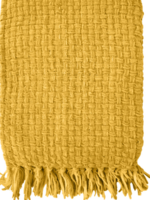 Fabstyles Basketweave Throw * 50" x 60" * Dijon