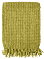 Fabstyles Basketweave Throw * 50" x 60" * Green