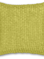 Fabstyles Basketweave Cushion 18" x 18" * Green