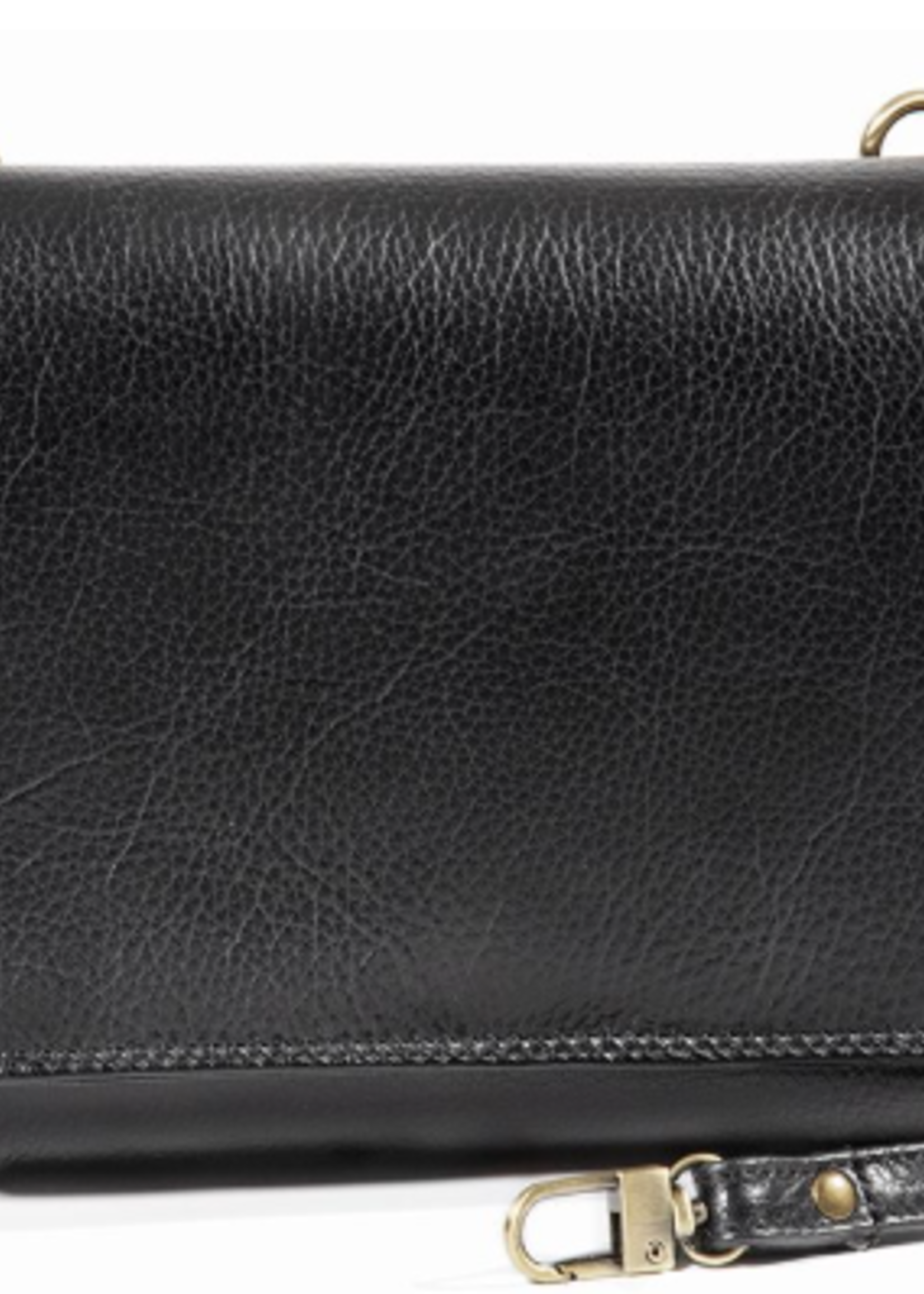 Derek Alexander Derek Alexander Small Organizer Bag w/Two Sided Zipper * Black