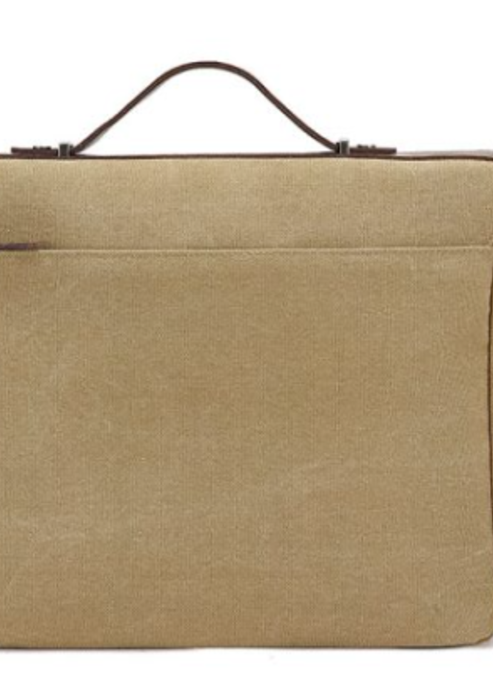 Da Van Messenger Bag with Leather Trim * MB 607 * Charcoal
