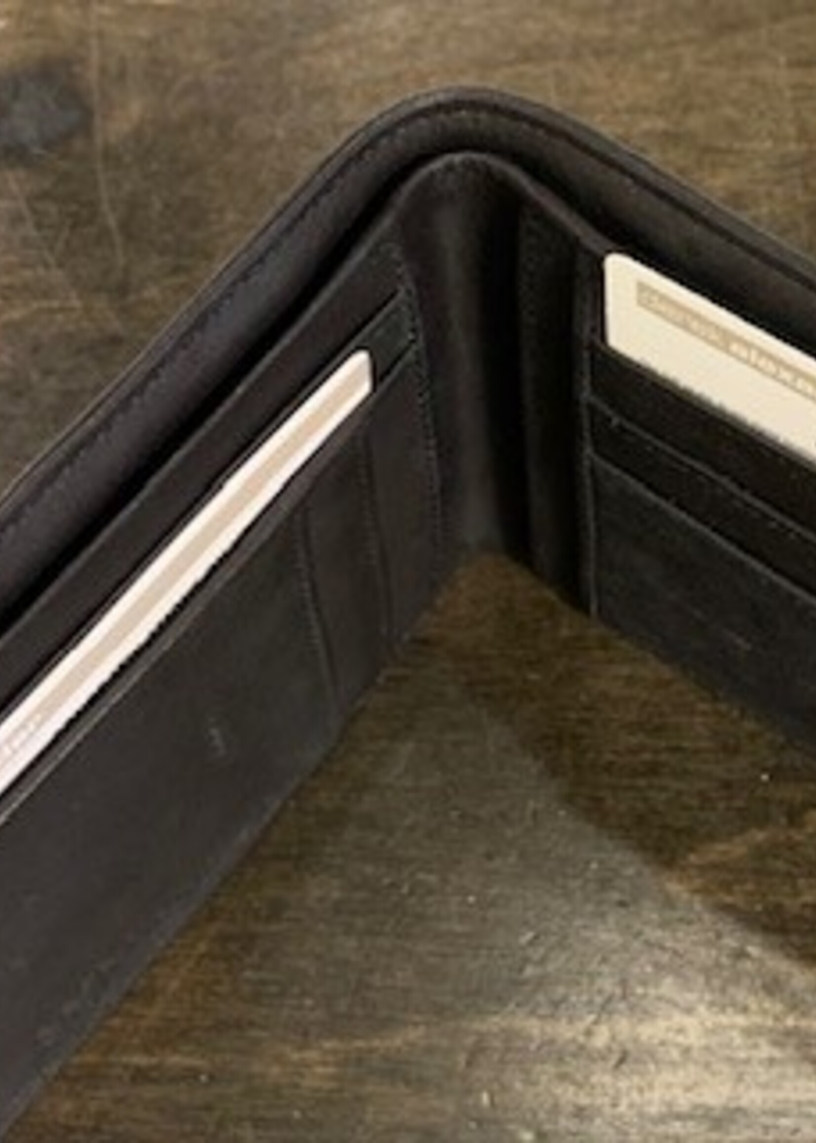 Derek Alexander Derek Alexander FB-1955 Man's Leather Wallet * Black