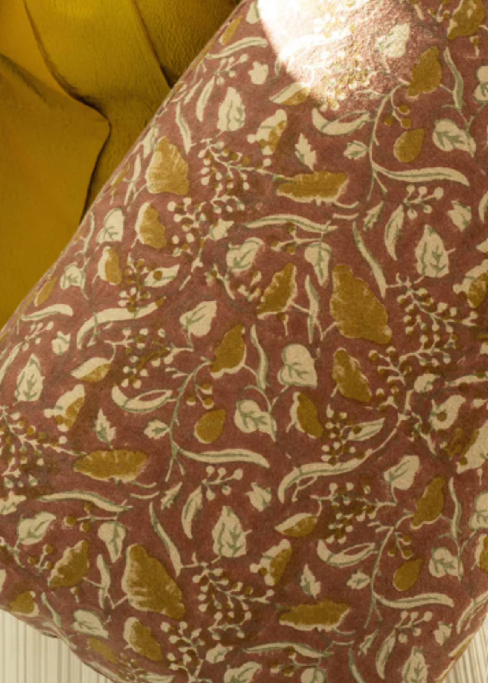 Indaba Sanya Block Print Pillow * 16" x24"